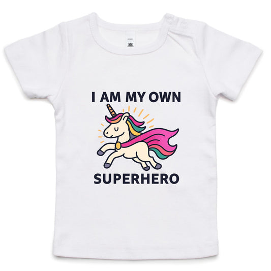 Infant/Toddler Superhero Unicorn Tee - Pink Cape